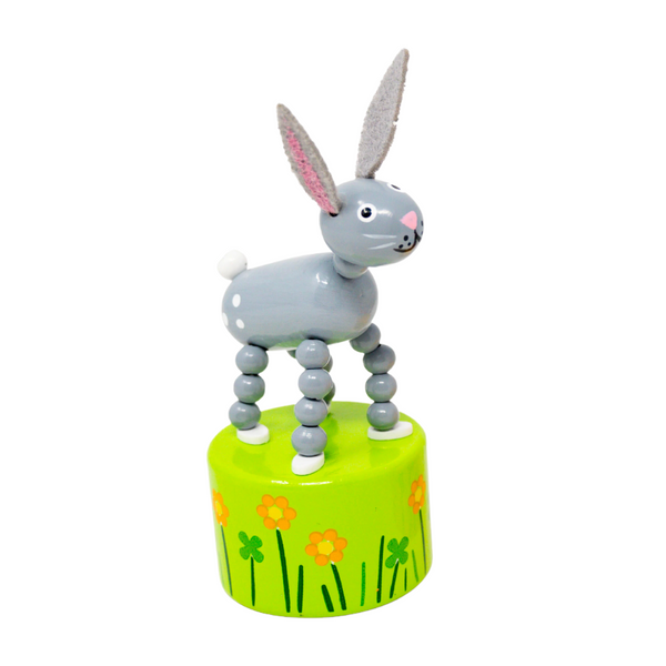 Duck & Bunny Push Puppet - Freshie & Zero Studio Shop