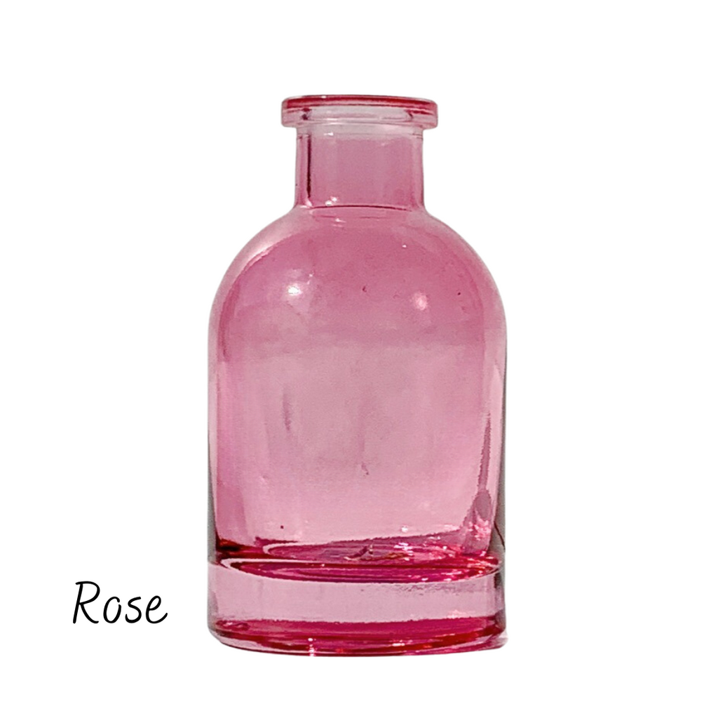 Mini Glass Tall Bottle Bud Vases - Freshie & Zero Studio Shop