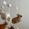 Felt Baby Mobile - Highland Cows - Freshie & Zero Studio Shop