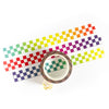 Rainbow Checkerboard Washi Tape - Freshie & Zero Studio Shop