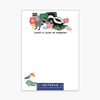 Raccoon What a load of Rubbish Notepad - Freshie & Zero Studio Shop
