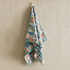 Sardines + Plaid Microfiber Kitchen Dish Towel - Freshie & Zero Studio Shop