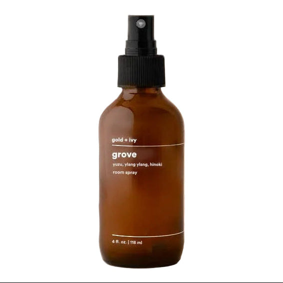 Grove spring room + linen spray - yuzu, ylang ylang, hinoki - Freshie & Zero Studio Shop