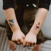 Wild Sea Temporary Tattoos: Yellow - Freshie & Zero Studio Shop