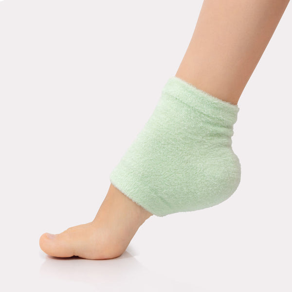 Moisturizing Heel Socks: Infused with Olive + Jojoba Oils - Freshie & Zero Studio Shop