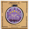 Fairy Ring Moons & Mushrooms Embroidery Kit by Cozyblue - Freshie & Zero Studio Shop