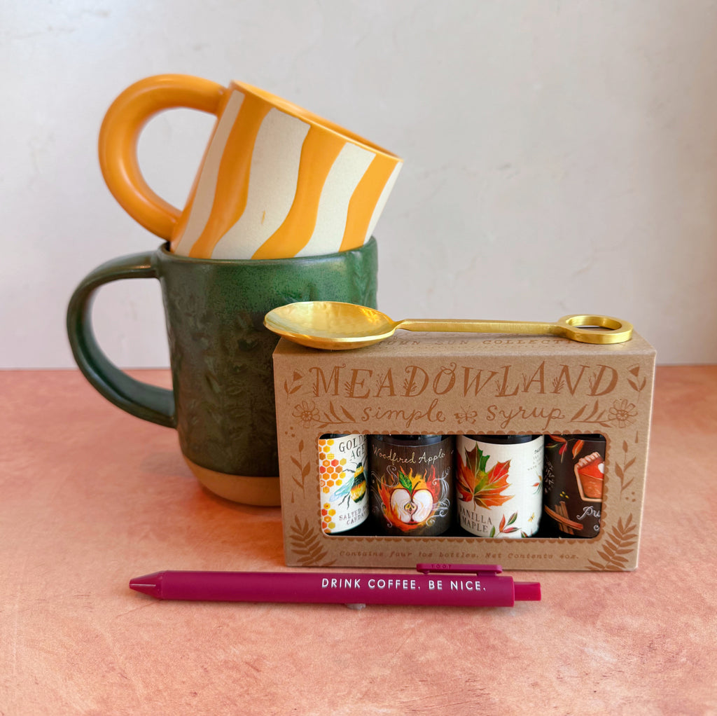 Meadowland Simple Syrups Sampler Set: Autumn - Freshie & Zero Studio Shop