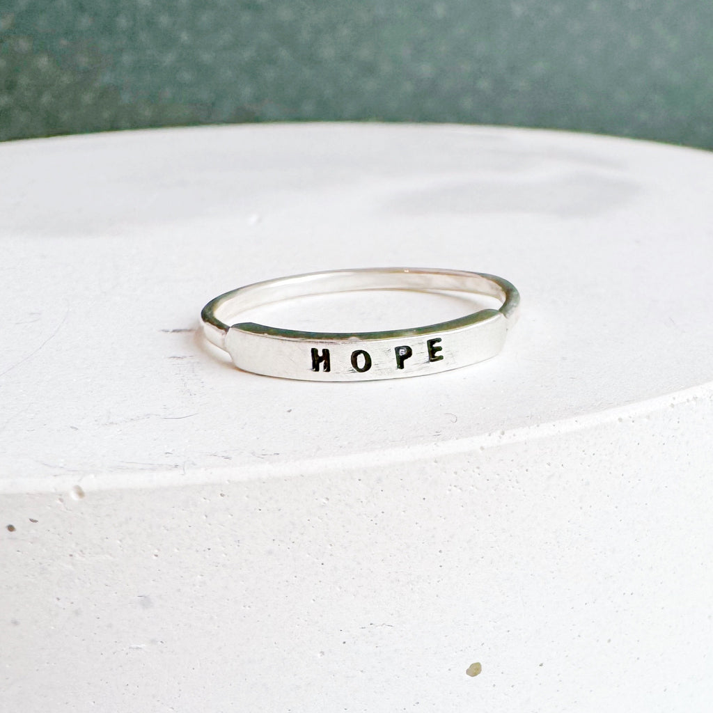 HOPE Handmade Ring by Christina Kober - Freshie & Zero Studio Shop