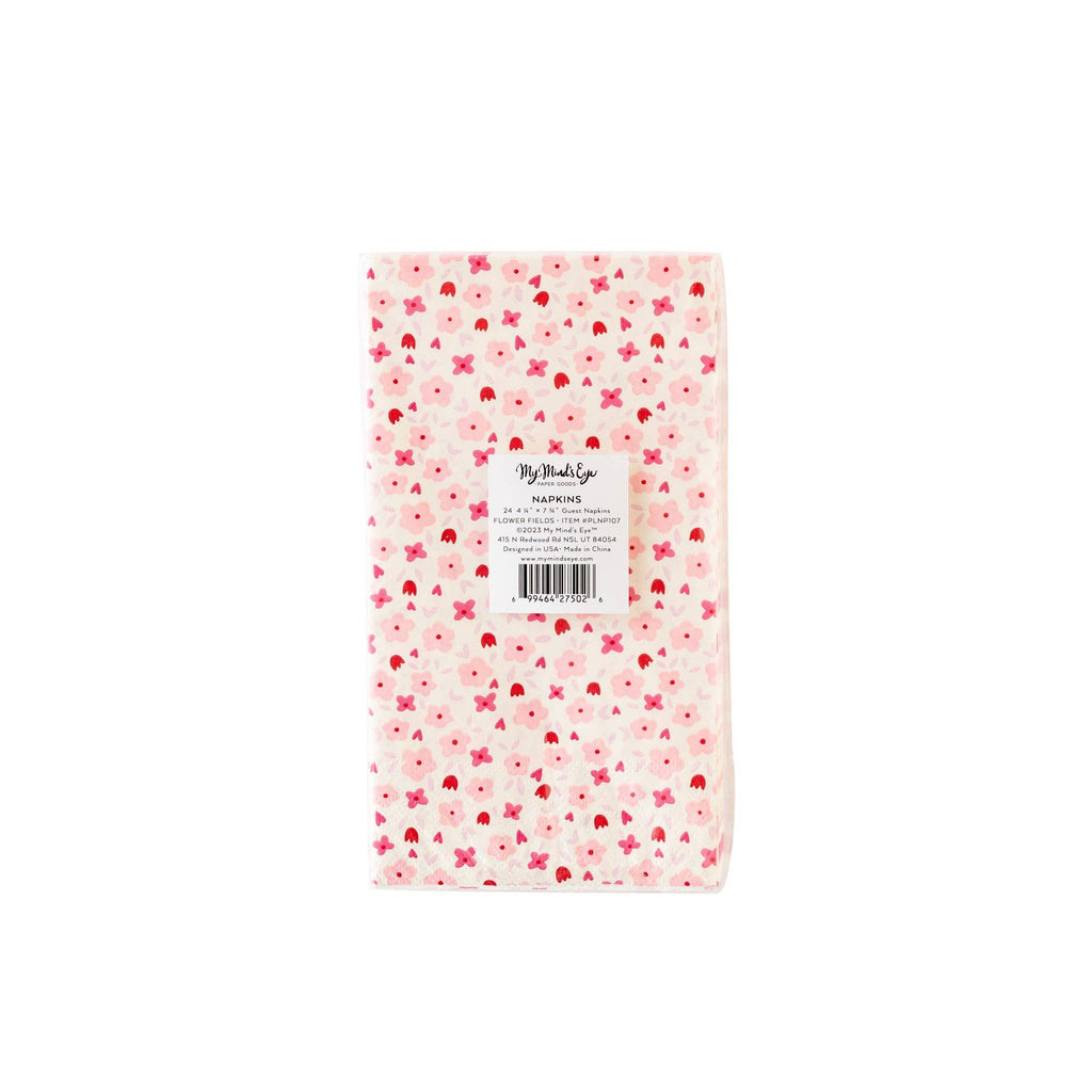 PLNP107 - Flower Fields Guest Towel - Freshie & Zero Studio Shop