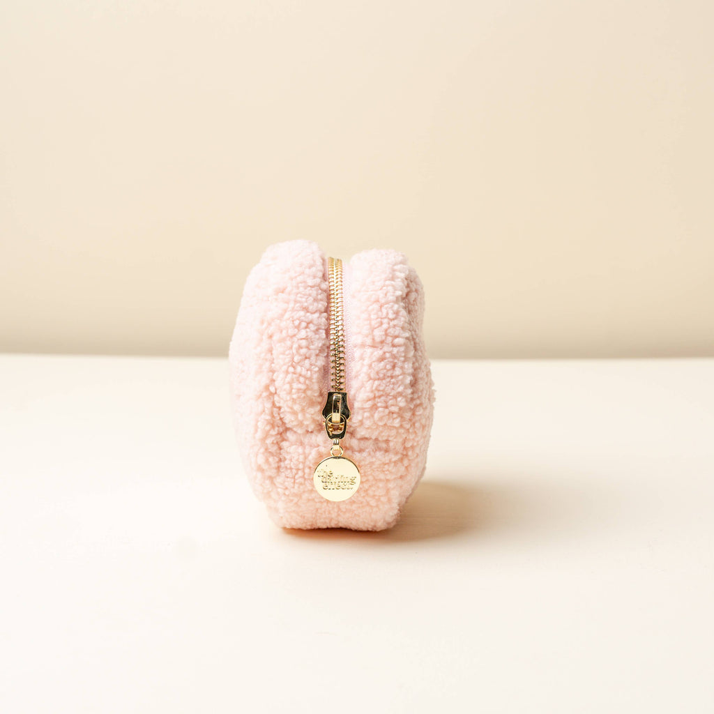 Teddy Pouch - Circle Heart to Heart - Freshie & Zero Studio Shop