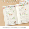 Midori Yuru Daily Log Notebook: Scandinavian - Freshie & Zero Studio Shop