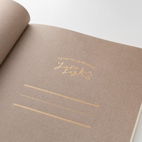 Midori Yuru Daily Log Notebook: Scandinavian - Freshie & Zero Studio Shop