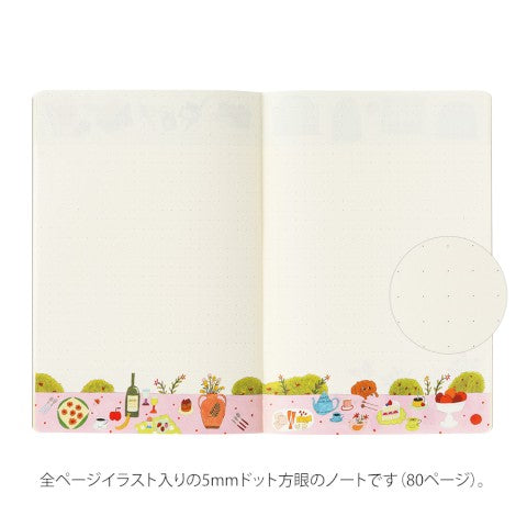 Midori Yuru Daily Log Notebook: My Life - Freshie & Zero Studio Shop