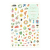 Midori Yuru Log Sticker Sheets: Motif Daily Icons - Freshie & Zero Studio Shop