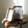Loha Embossed Iron 4x6 Rounded Picture Frame - Freshie & Zero Studio Shop
