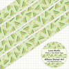 Luna Moths Washi Tape - Freshie & Zero Studio Shop