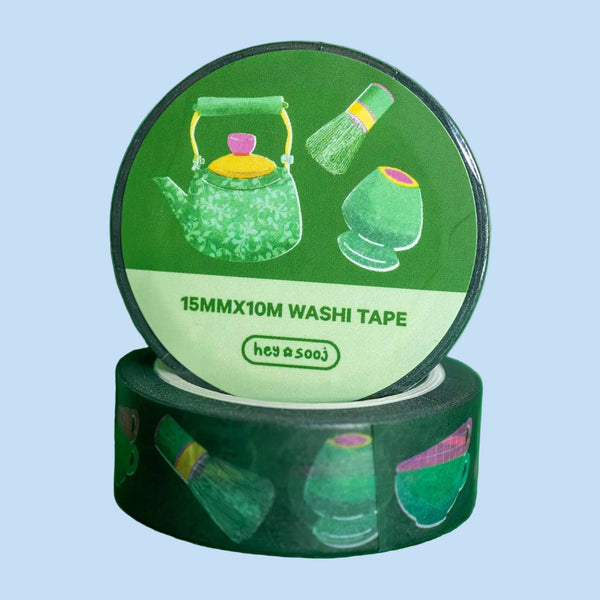 Matcha Washi Tape - Freshie & Zero Studio Shop
