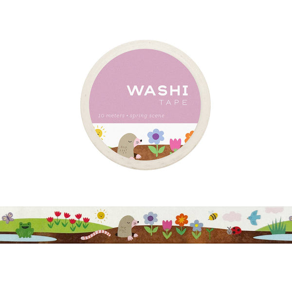 Spring Scene Washi Tape - Freshie & Zero Studio Shop