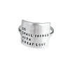 Do Small Things with Great Love - Statement Ring - Freshie & Zero Studio Shop