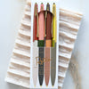 Retro Pen Set of Four | Desert Tones - Freshie & Zero Studio Shop