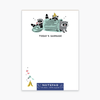 Garbage Raccoons Notepad - Freshie & Zero Studio Shop