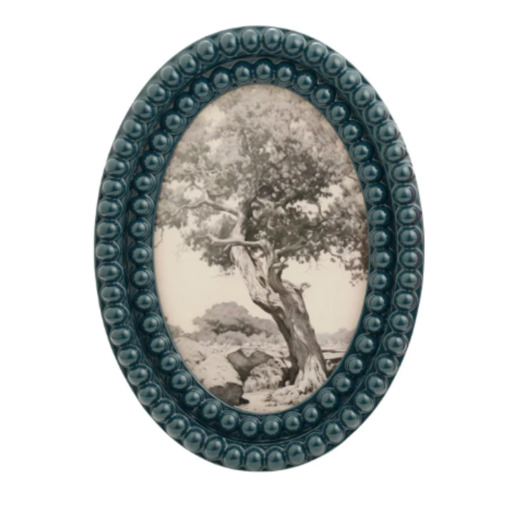 Oval Bobbin Resin Photo Frame - Freshie & Zero Studio Shop