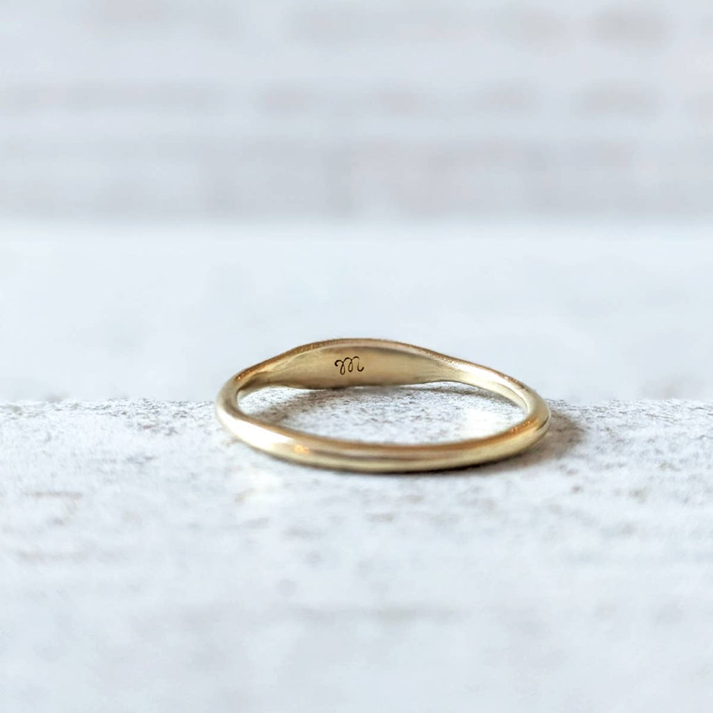 Fern ring: Bronze / Size 8- 57.0mm - Freshie & Zero Studio Shop