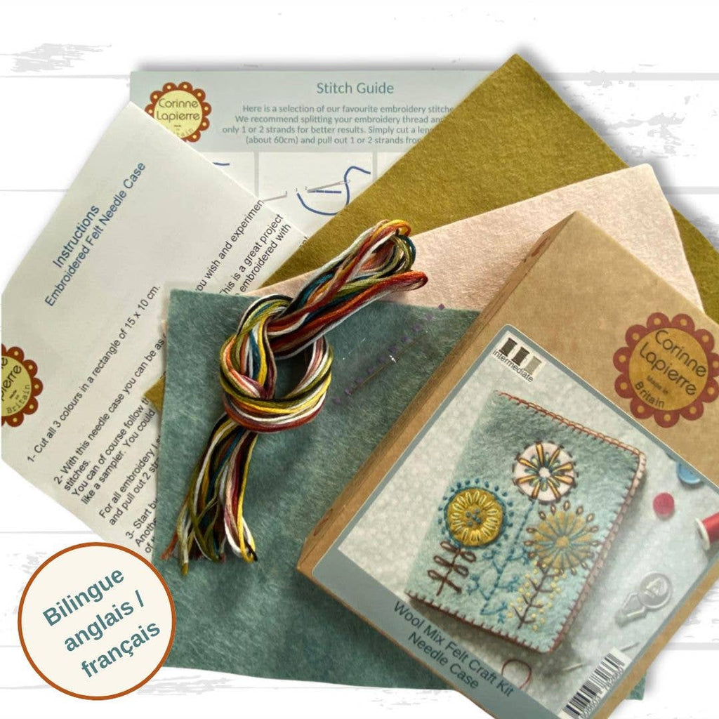 Needle Case  Felt Craft Mini Kit - Freshie & Zero Studio Shop