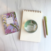 Swans Glass Dome Paperweight - Freshie & Zero Studio Shop