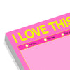 I Love This Sticky Note Pad - Freshie & Zero Studio Shop