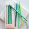 Slim Pens Set of Four - Emerald City - Freshie & Zero Studio Shop