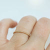 Gold Diamond Dusted Petite Ring by Christina Kober - Freshie & Zero Studio Shop