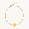 Gold Birth Flower Bracelets by Gratinsta - Freshie & Zero Studio Shop
