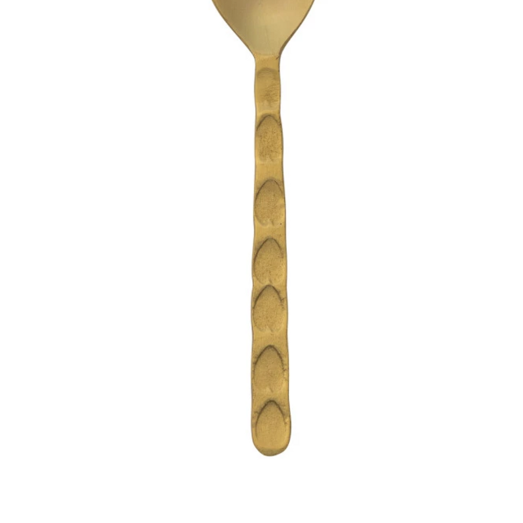 Brass Spoon with Sculpted Handle - Freshie & Zero Studio Shop