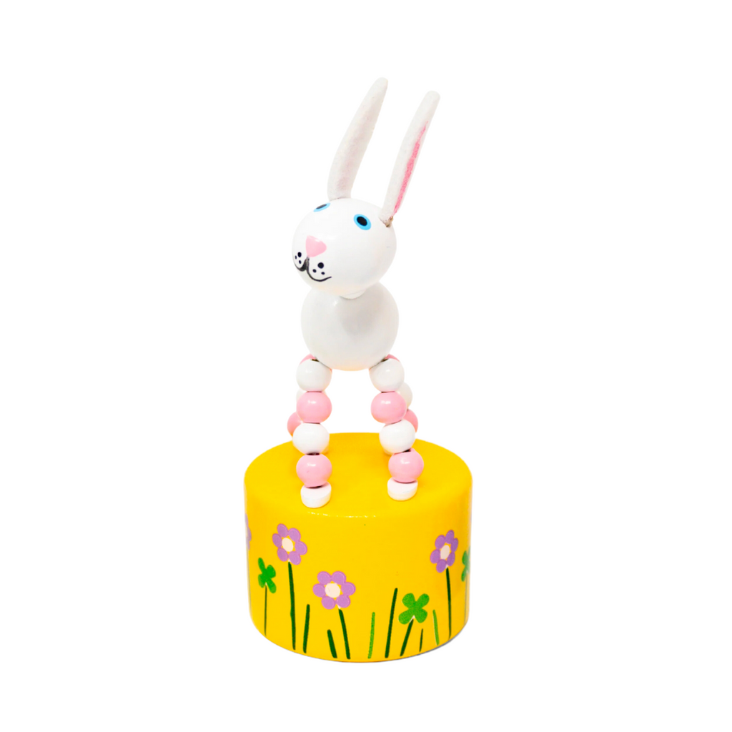 Duck & Bunny Push Puppet - Freshie & Zero Studio Shop