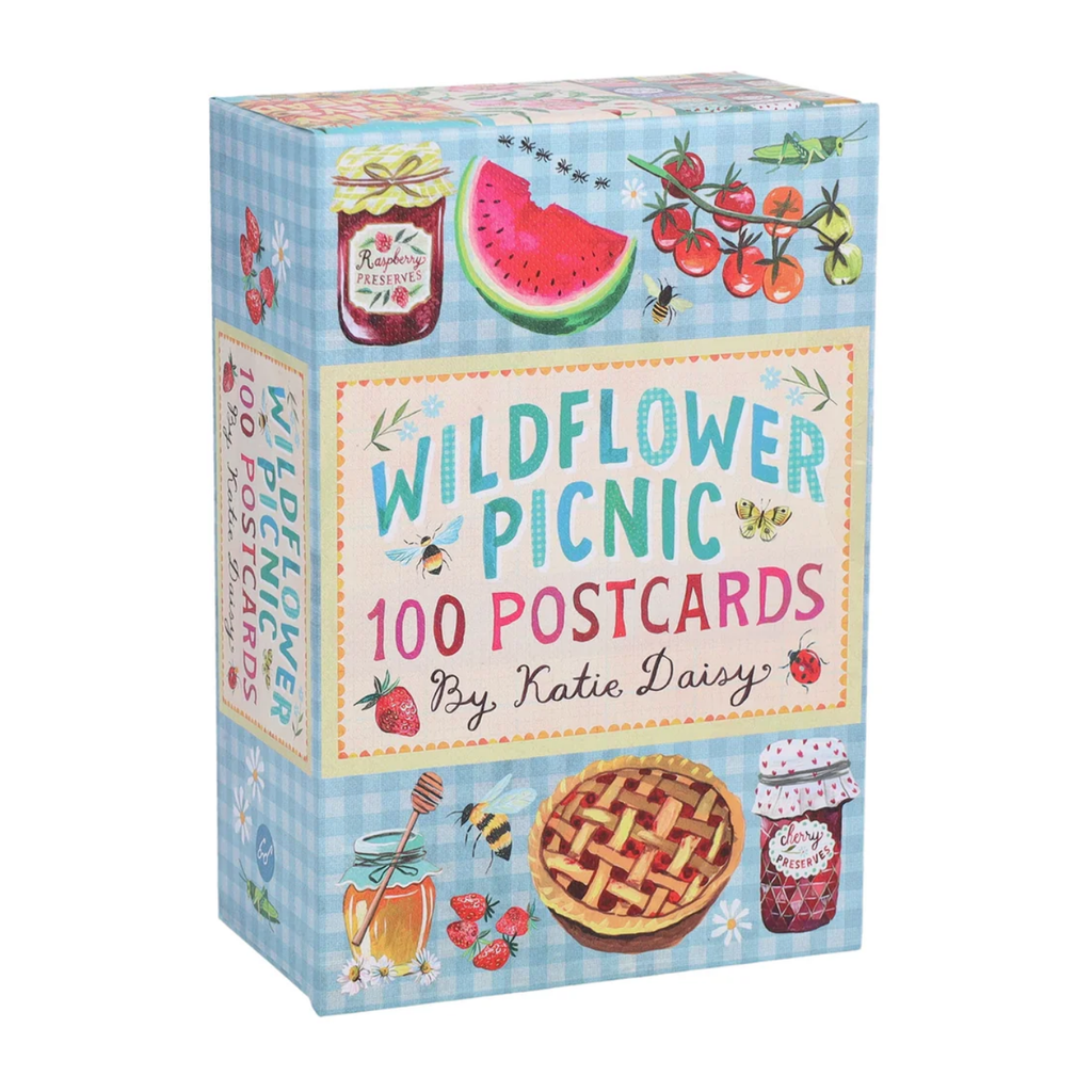 Wildflower Picnic Postcards: 100 Postcards by Katie Daisy - Freshie & Zero Studio Shop