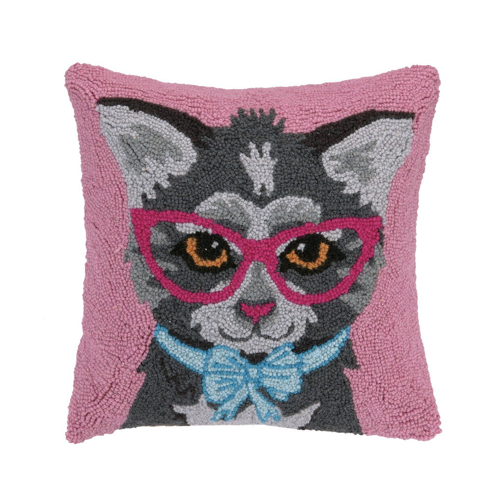 Cat Glasses Hook Pillow - Freshie & Zero Studio Shop
