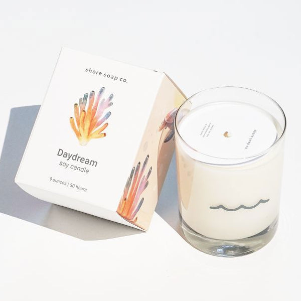 Daydream Soy Candle: Citrus Cedarwood - Freshie & Zero Studio Shop
