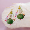 Gemstone Dangle Earrings - Freshie & Zero Studio Shop