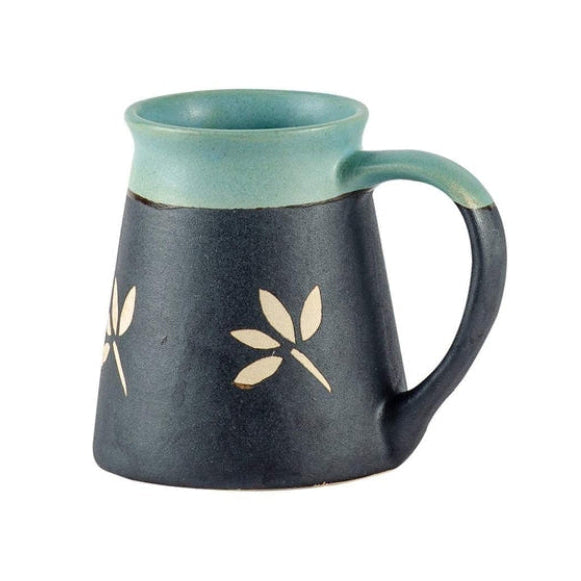 Blue Ruhi Handmade Ceramic Mug - Freshie & Zero Studio Shop