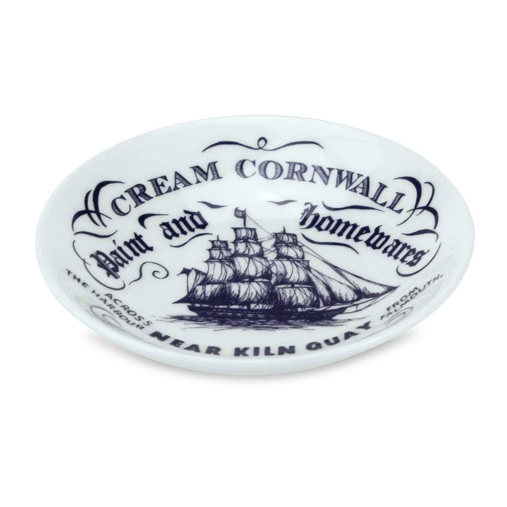 Cream Cornwall Paint & Homewares Blue And White Trinket Dish - Freshie & Zero Studio Shop