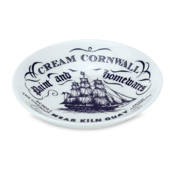 Cream Cornwall Paint & Homewares Blue And White Trinket Dish - Freshie & Zero Studio Shop