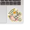 I Think and Forget Elephant Funny High Quality Vinyl Sticker - Freshie & Zero Studio Shop