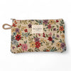 Small Makeup Bag: Floral Blum - Freshie & Zero Studio Shop