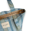 Classic Tote Bag: Beachy Blue Stripe - Freshie & Zero Studio Shop