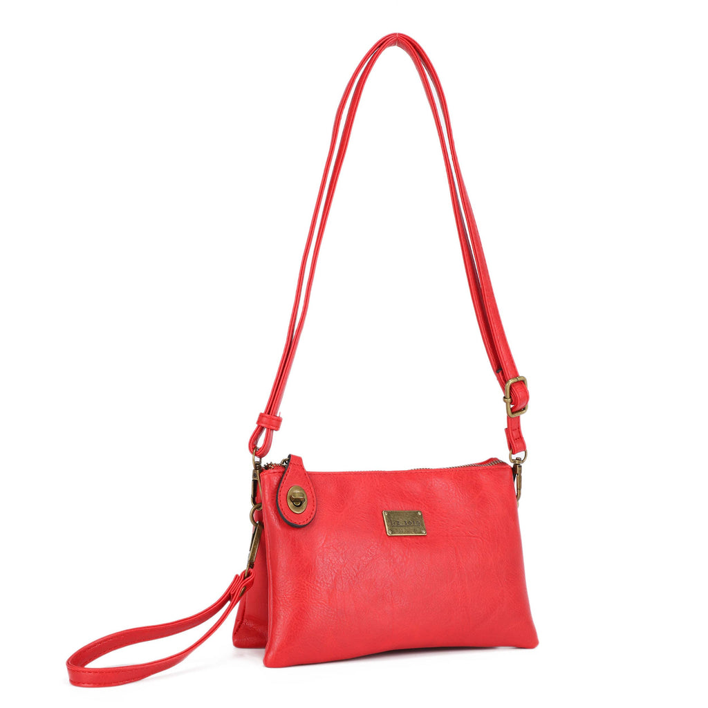 Ella 3311 cross-body and wristlet: Red / Cross body - Freshie & Zero Studio Shop