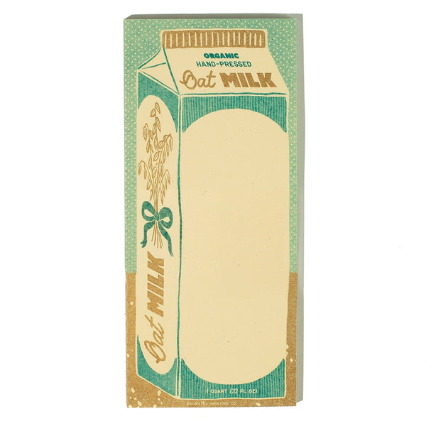Oat Milk Risograph Notepad - Freshie & Zero Studio Shop