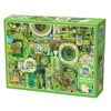 Green 1000pc puzzle - Freshie & Zero Studio Shop