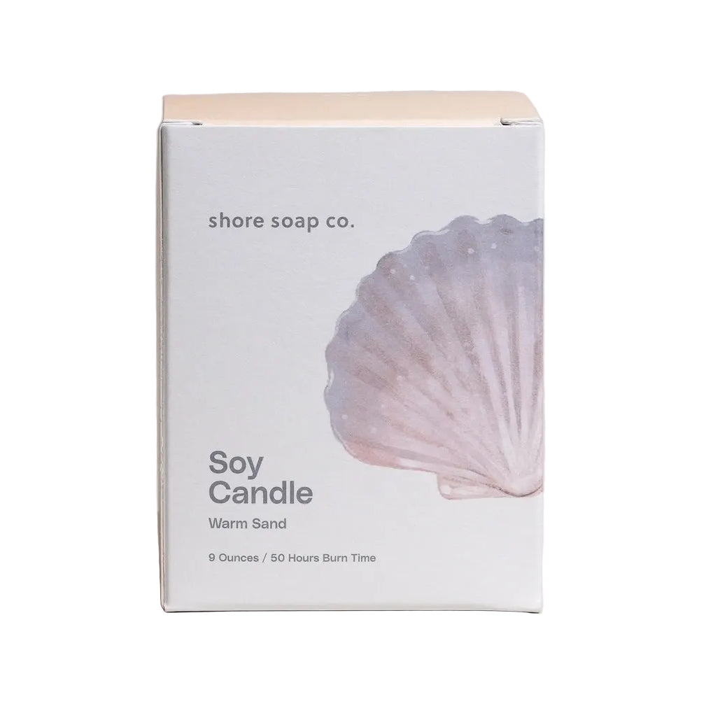 Warm Sand Soy Candle - Freshie & Zero Studio Shop