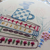 Book Stack Embroidery Kit by Cozyblue - Freshie & Zero Studio Shop